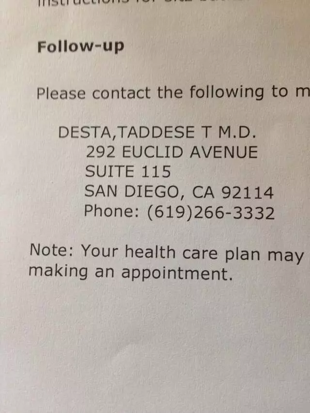 Taddese Desta, MD